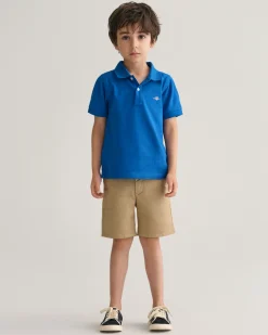 Kids Shield Piqué Polo Shirt