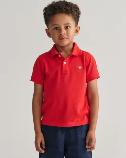 Kids Shield Piqué Polo Shirt