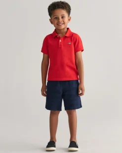 Kids Shield Piqué Polo Shirt