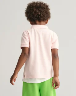 Kids Shield Piqué Polo Shirt