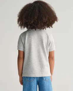 Kids Shield Piqué Polo Shirt