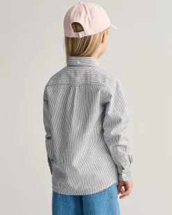 Kids Shield Striped Oxford Shirt