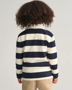 Kids Shield Striped Rugger