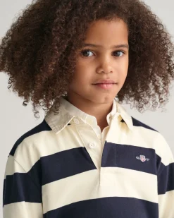 Kids Shield Striped Rugger