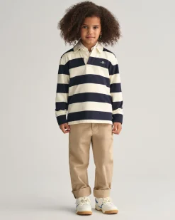 Kids Shield Striped Rugger