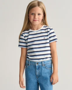 Kids Shield Striped T-Shirt