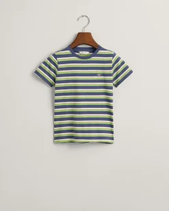 Kids Shield Striped T-Shirt