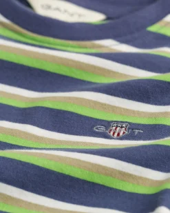 Kids Shield Striped T-Shirt