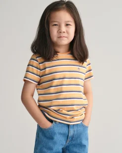 Kids Shield Striped T-Shirt