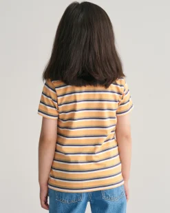 Kids Shield Striped T-Shirt