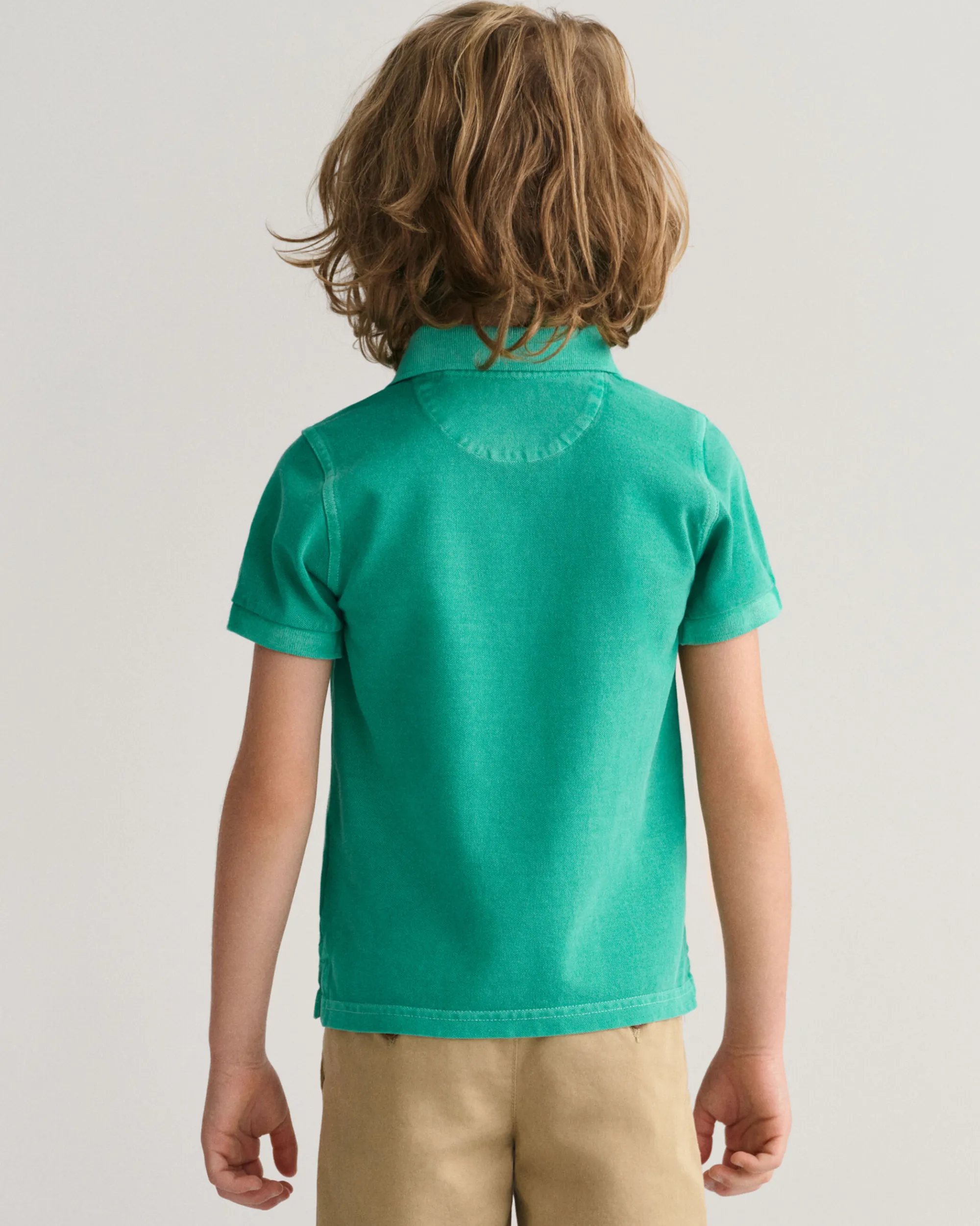 Kids Sunfaded Piqué Polo Shirt