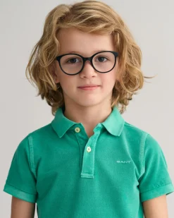 Kids Sunfaded Piqué Polo Shirt