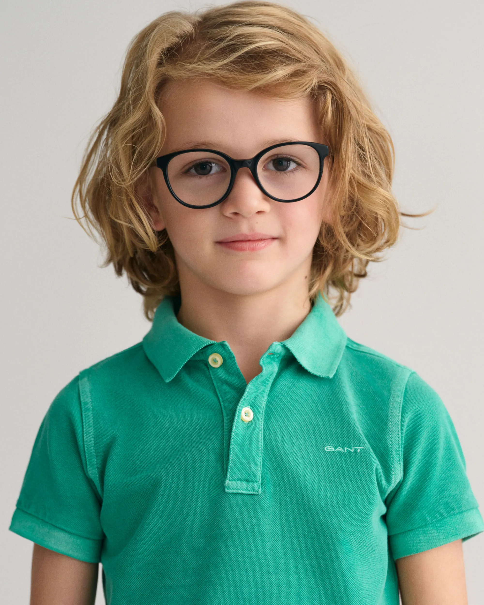 Kids Sunfaded Piqué Polo Shirt
