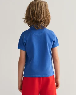 Kids Sunfaded Piqué Polo Shirt