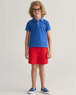 Kids Sunfaded Piqué Polo Shirt