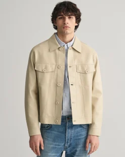 Leather Trucker Jacket
