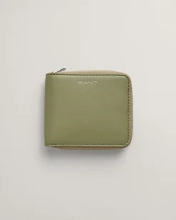 Leather Zip Wallet