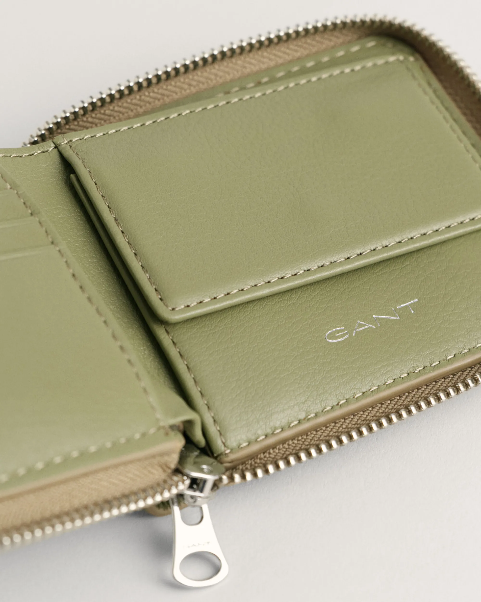 Leather Zip Wallet