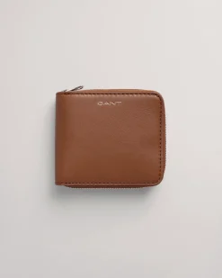 Leather Zip Wallet