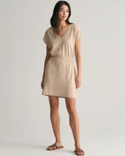 Linen Blend Dress