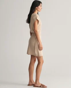 Linen Blend Dress