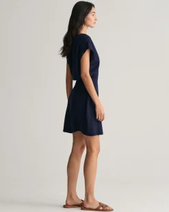 Linen Blend Dress