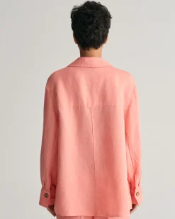 Linen Blend Overshirt