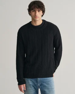 Linen Silk Crew Neck Sweater