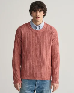 Linen Silk Crew Neck Sweater