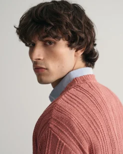 Linen Silk Crew Neck Sweater