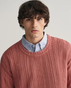 Linen Silk Crew Neck Sweater