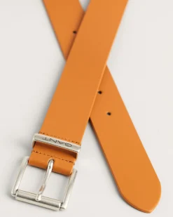 Logo Leather Belt