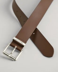 Logo Leather Belt