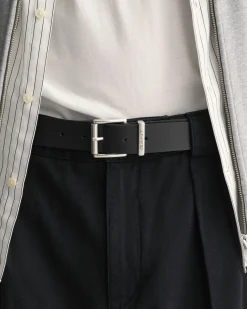 Logo Leather Belt
