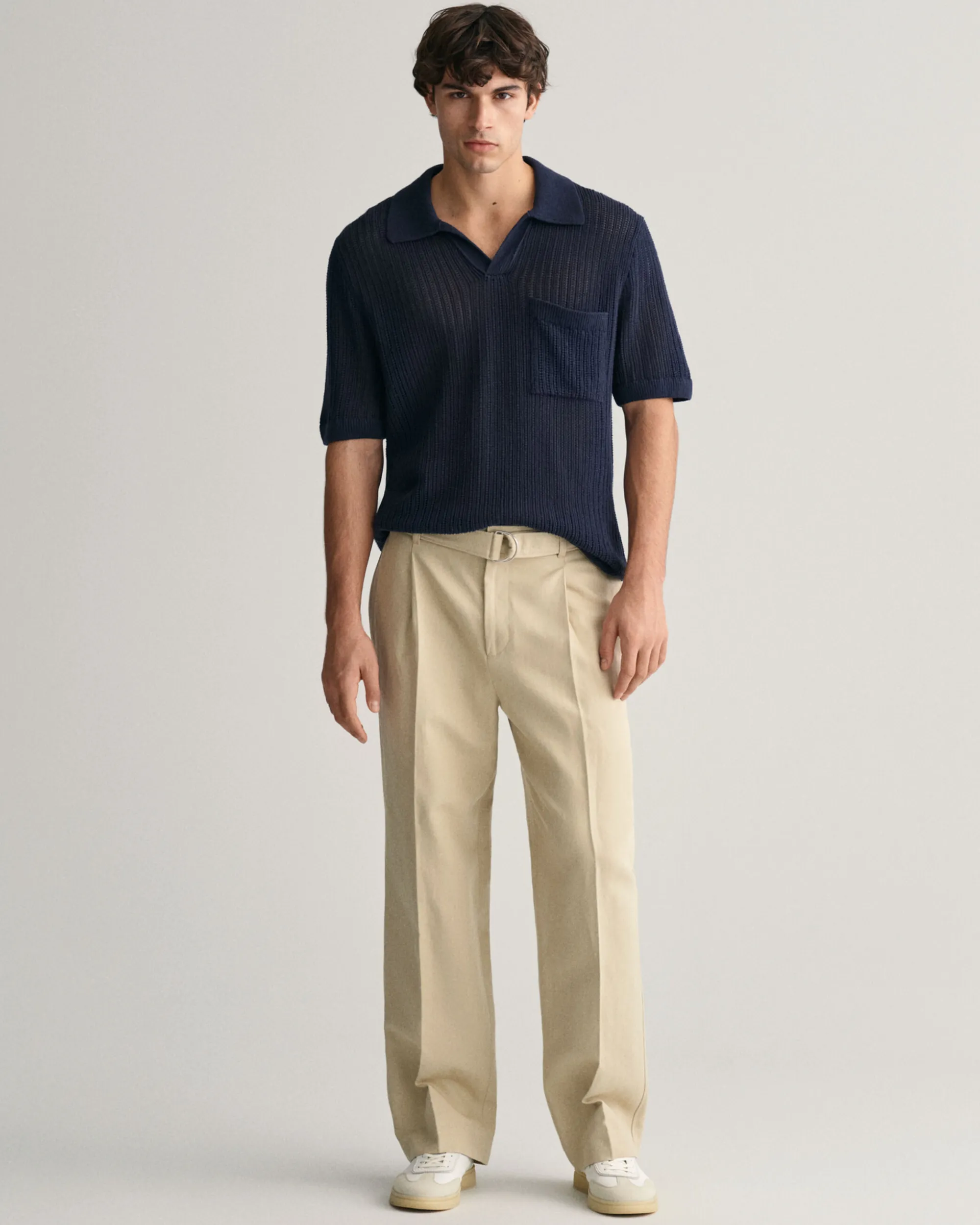 Loose Fit Suit Pants
