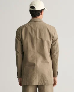 Oversized Double Breasted Safari Suit Blazer