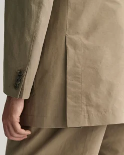 Oversized Double Breasted Safari Suit Blazer