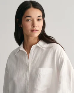 Oversized Linen Shirt