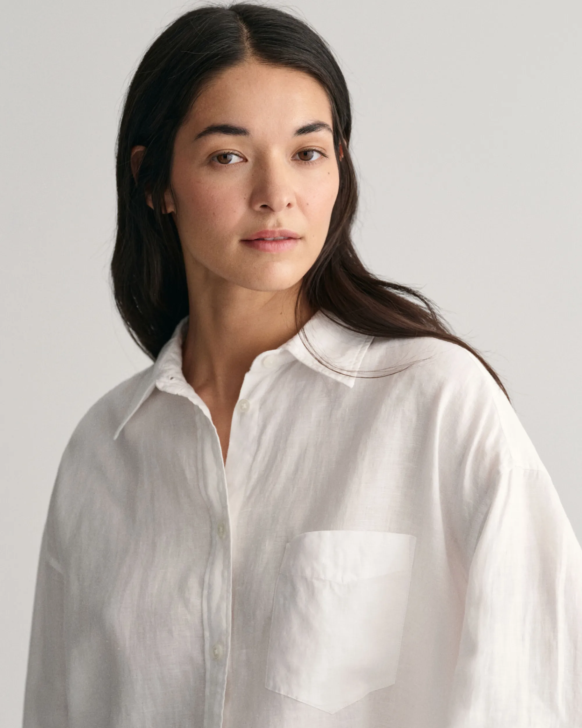 Oversized Linen Shirt