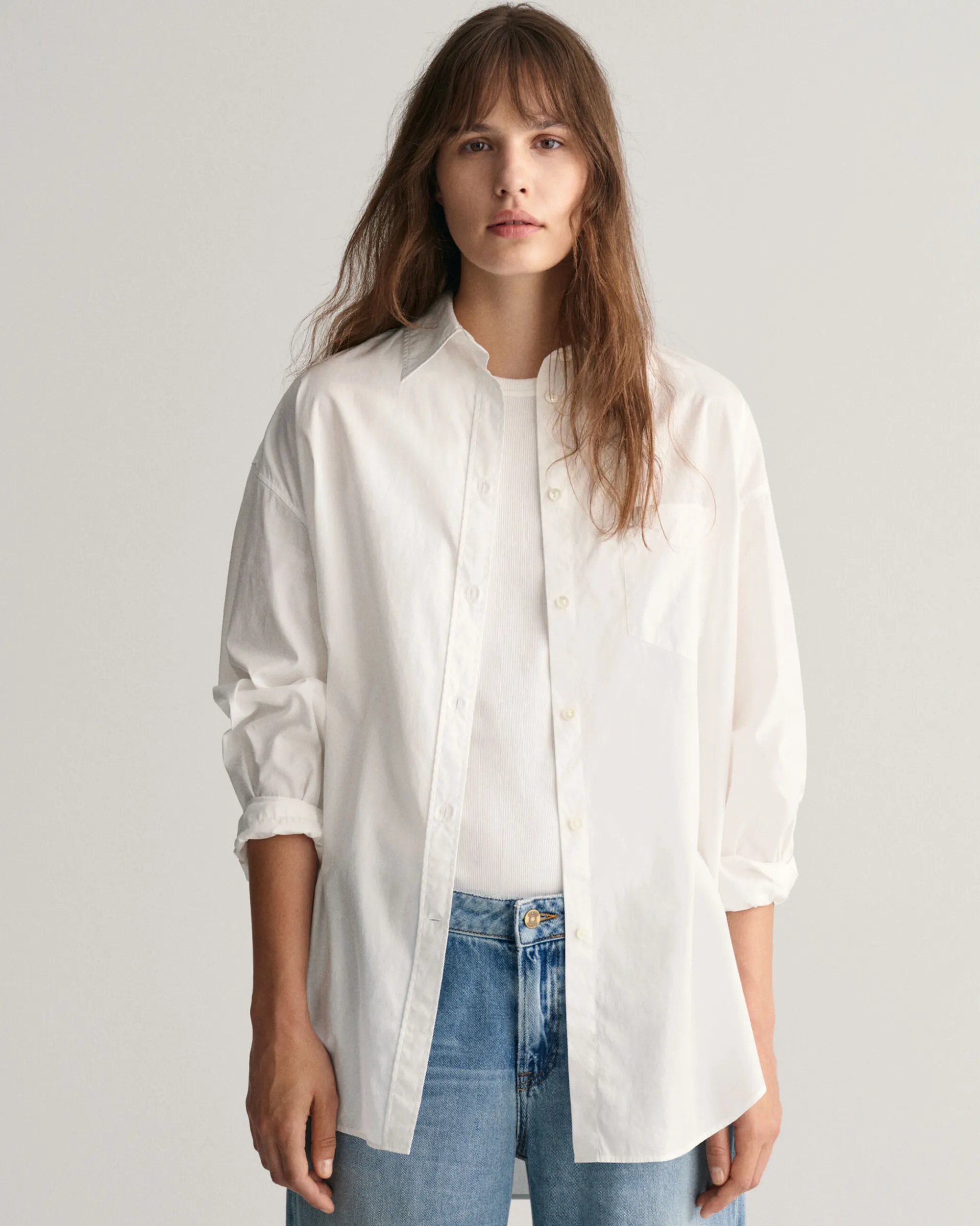 Oversized Poplin Shirt