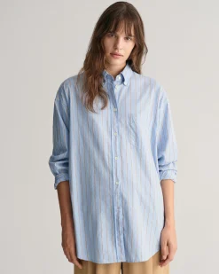 Oversized Striped Luxury Oxford Shirt