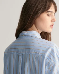 Oversized Striped Luxury Oxford Shirt