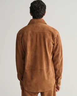 Oversized Suede Shirt