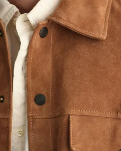 Oversized Suede Shirt