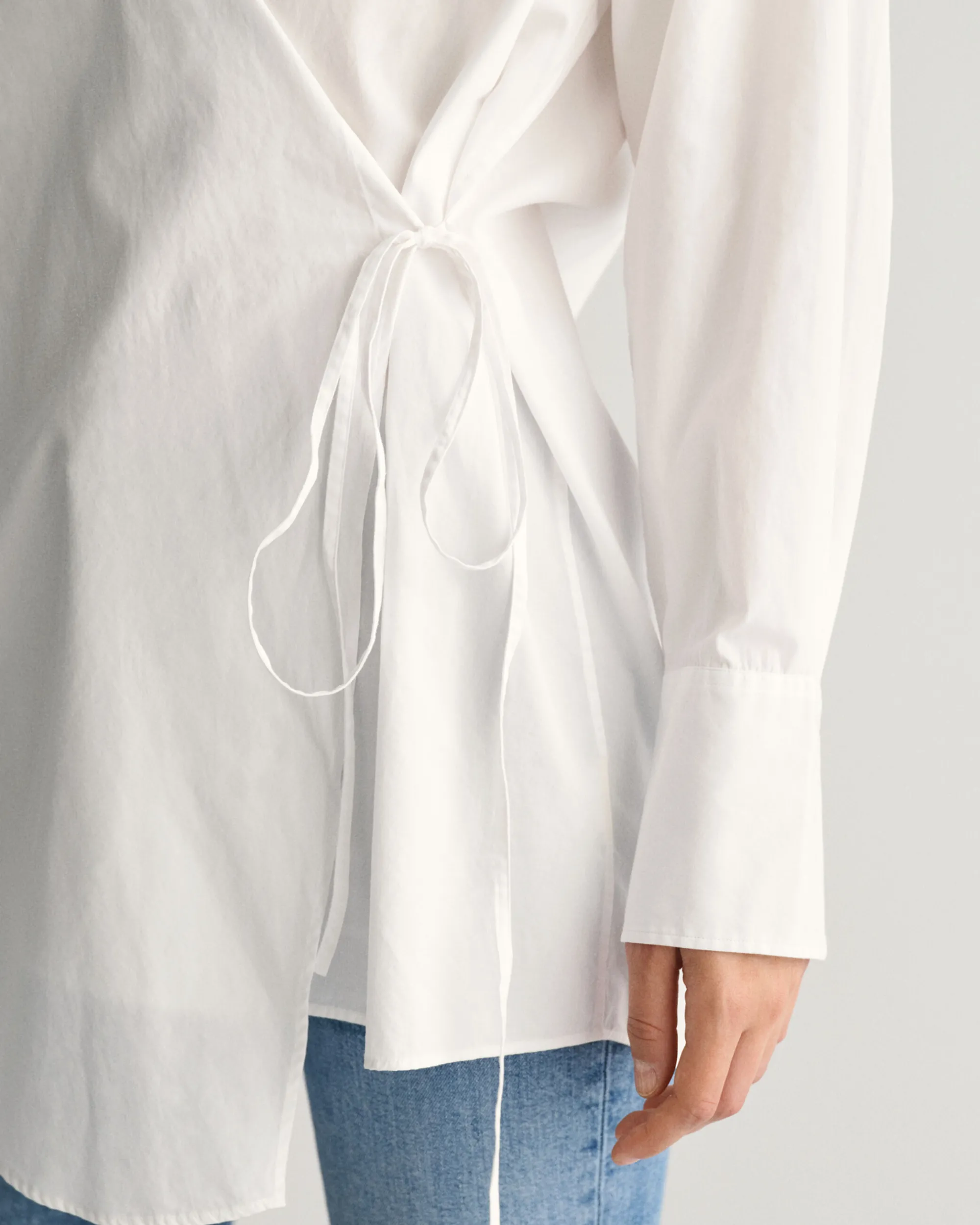 Oversized Wrap Shirt