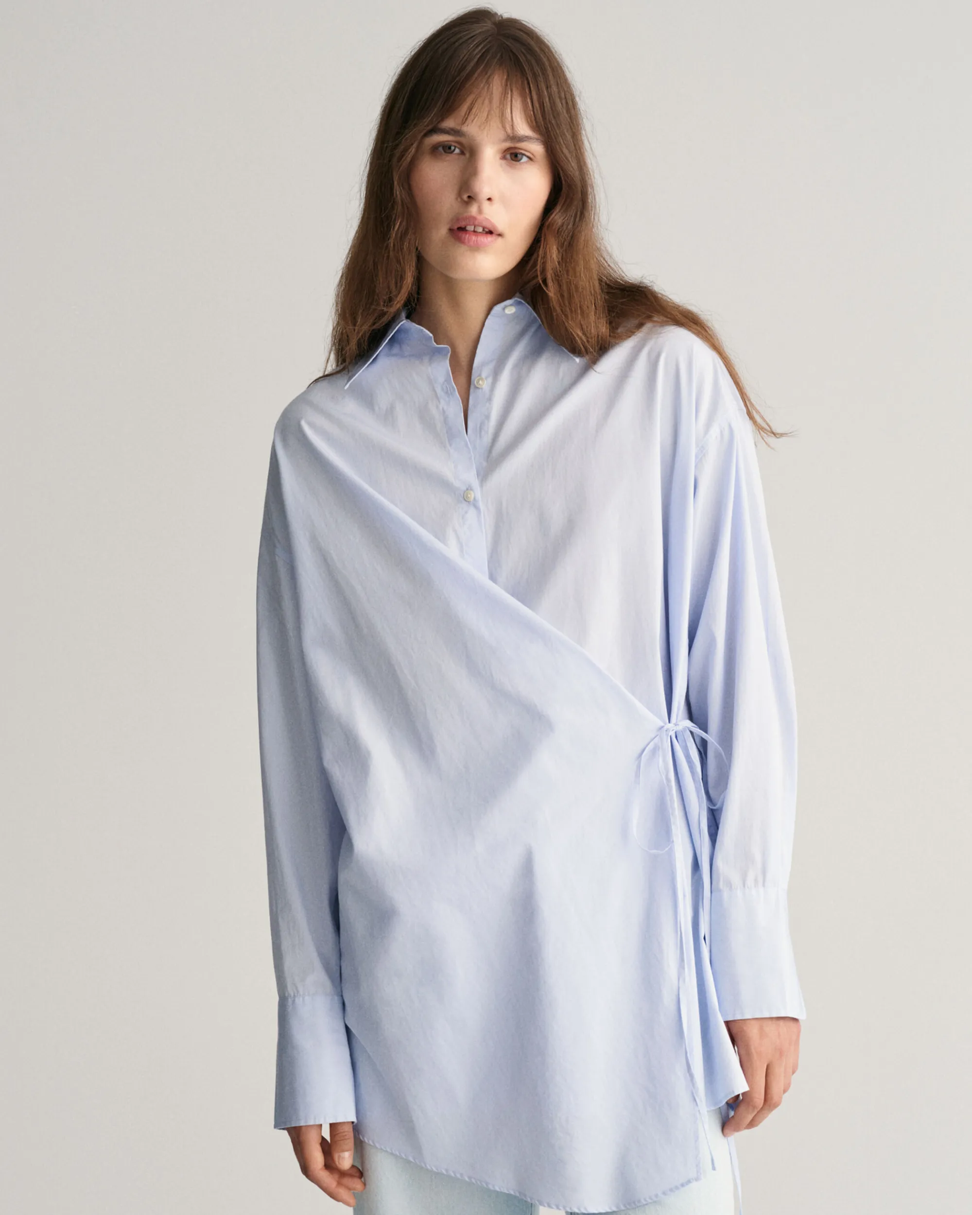 Oversized Wrap Shirt