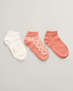 3-Pack G Patterned Ankle Socks