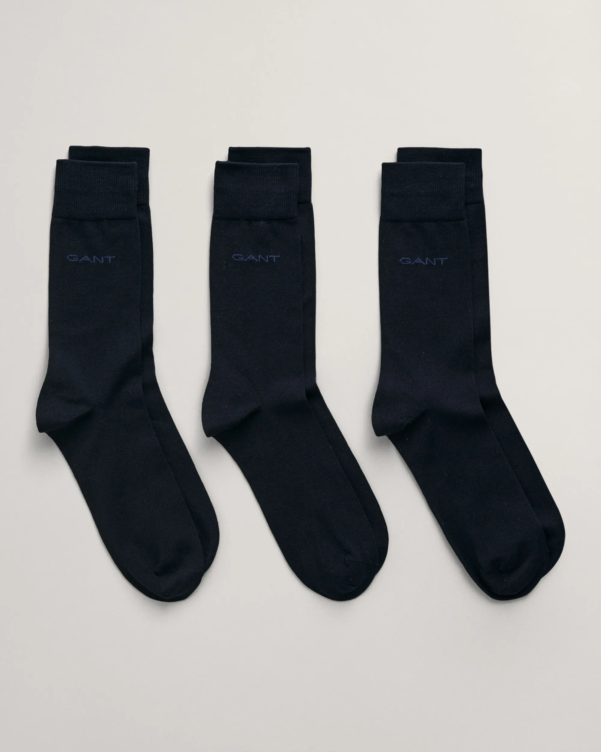3-Pack Mercerized Cotton Socks