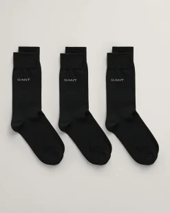 3-Pack Mercerized Cotton Socks