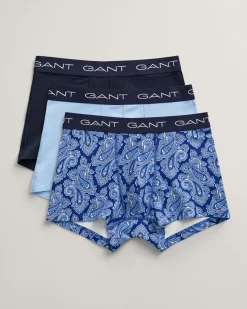 3-Pack Paisley Print Trunks